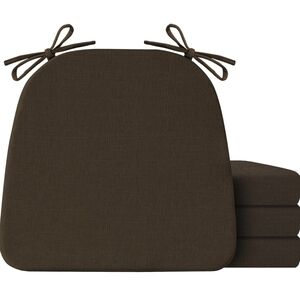 NEW Brown Seat Cushion w/Removeable Covers *6pc Set
